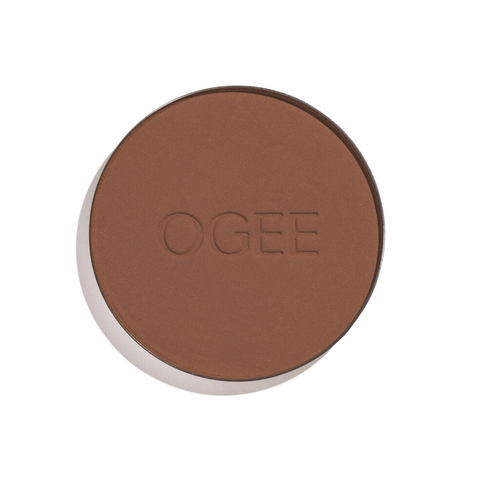 Ogee Sculpted SkinPerfecting Makeup Setting Powder  Umber  REFILL ONLY  Lightweight Powder Foundation Made with 70 Organic Ingredients-image-OPC-PGJ7G7W-NEW