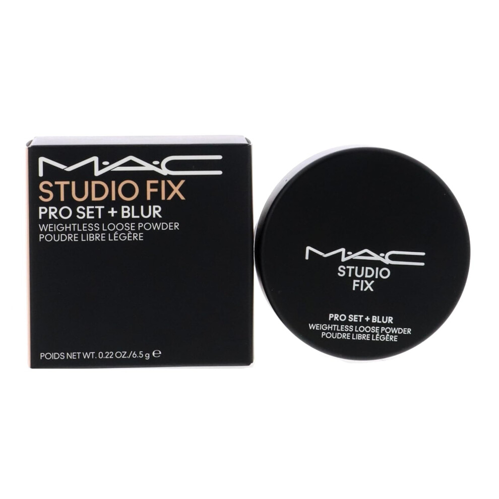 MAC Studio Fix Pro Set  Blur Weightless Loose Powder  Medium Medium beige with peach undertone  022 oz  65 g