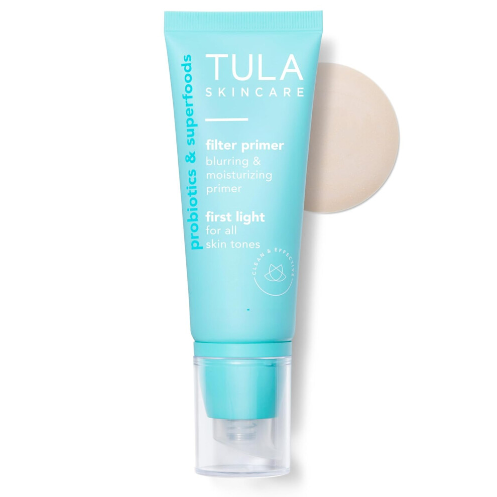 Photos - Foundation & Concealer Tula Skin Care Face Filter Blurring and Moisturizing Primer First Light Evens the Appearance of Skin Tone Redness Hydrates I
