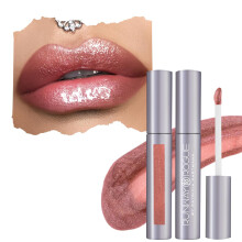 Runway Rogue Classic Lip Gloss Golden-Rose Semi-Sheer Hydrating Lip Gloss Chameleon