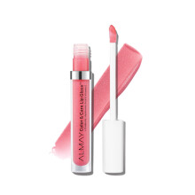 Brillo Labial Hidratante Almay, Colores Naturales Suaves, Complejo Prebiótico, Tecnología de Esferas de Ácido Hialurónico, 100 Pink Twilight