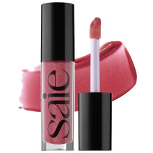Saie Glossybounce High-Shine Hydrating Lip Gloss Oil  Transparent getntes Lippenl mit Hyaluronsure + Jojobal fr lang anhaltende Feuchtigkeit