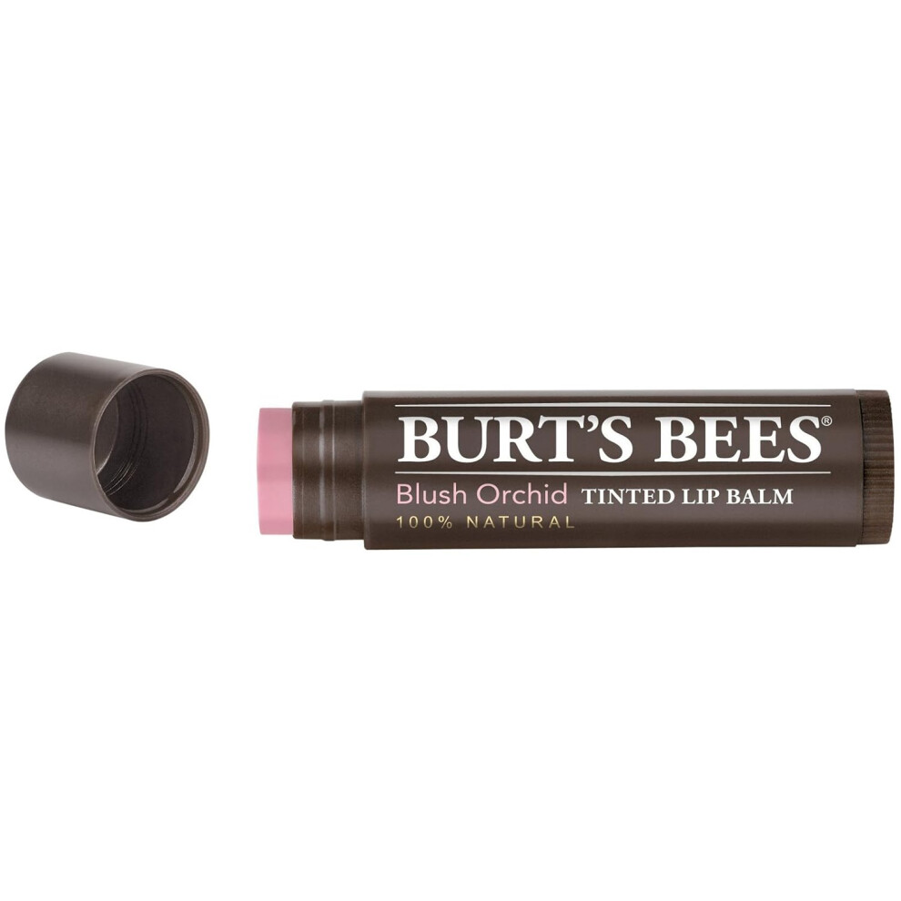 Burts Lip Balm Tinted Orc Size 15z Burts Lip Balm Tinted Blush Orchid 15z