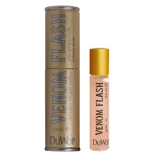 Bálsamo Voluminizador de Labios DuWop Cosmetics Lip Venom - Flash Warm (Oro)