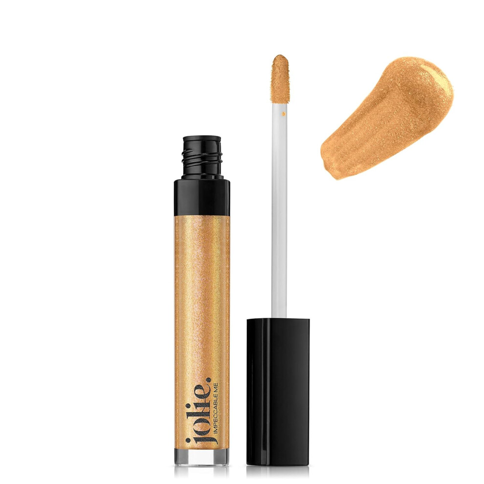 Jolie. Impeccable Me Jolie Liquid Lustre High Shimmer Lip Gloss With Plumping Peptide Complex