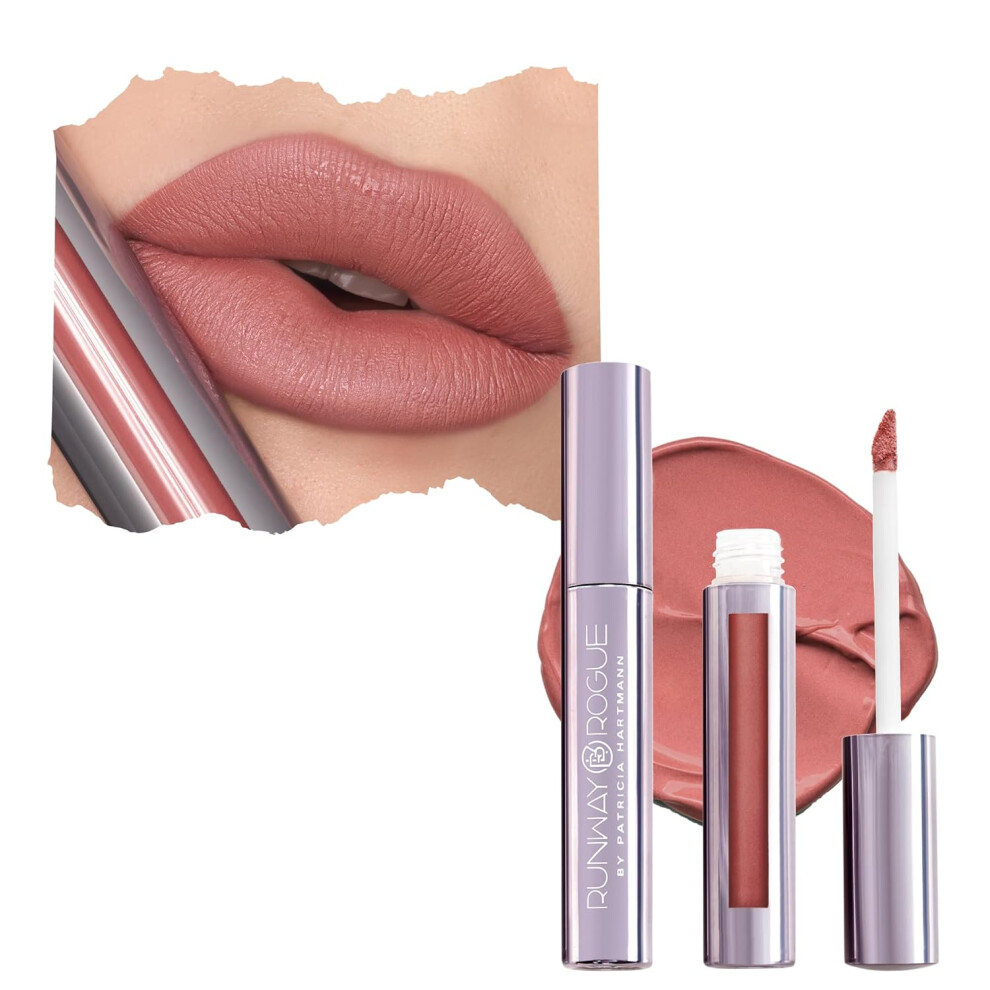 Runway Rogue Velvet Glam Liquid Lipstick Almostmatte Terracotta Lipstick With A Hint Of Spice Photogenic
