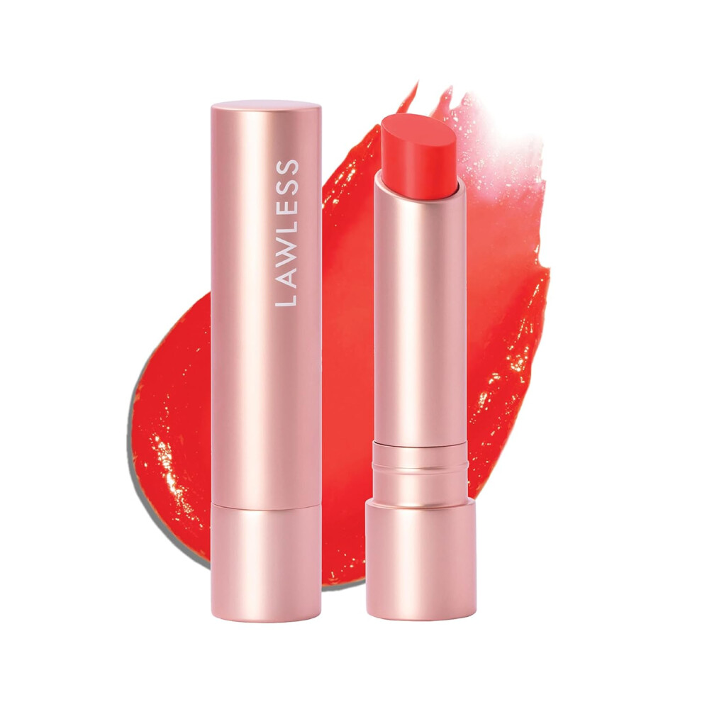 Lawless Forget The Filler Lip Plumping Line Smoothing Tinted Balm Cherry Vanilla Red 009 Ounce