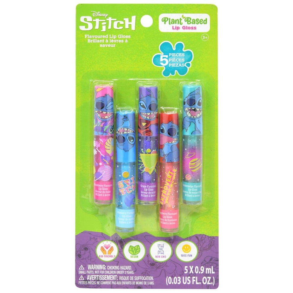 Disney Stitch Flavored Lip Gloss Set for Kids-image-OPC-PGJ7GXS-NEW