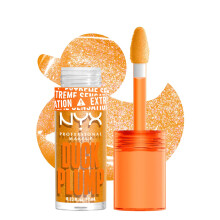 NYX PROFESSIONAL MAKEUP Duck Plump High Pigment Lip Gloss Lip Plumper Gloss mit wrzigem Ingwer  Flippin Slime