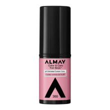 Almay Lip and Cheek Tint Color & Care Tint Stick Multi-Use Moisturizing Blush e Lip Color Dewy Finish 300 Rose Flush 0,25 oz