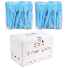 200 stk PANA kosmetisk make-up engangsplastik 2,5"" spatler Hudpleje ansigtscrememaske spatel (BL-200 stykker i en ske)