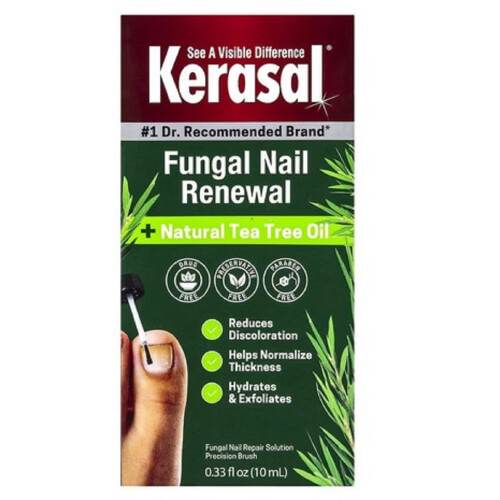 Kerasal, Nagelerneuerung Plus Teebaumöl, 0,33 fl oz (10 ml)