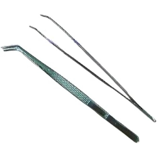 Cutex Deluxe 6 """" gebogen pincet (set van 2)