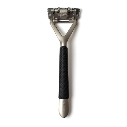 Leaf Shave  The Leaf Razor Grip Sleeve Black  Silicone Razor Handle Grip