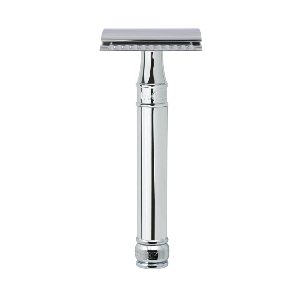 Edwin Jagger De89bl Chrome Reusable Classic Double Edge Safety Razor For Men