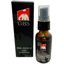G.B.S Pre-Shave Oil voor gevoelige huid Sandelhout 1-Oz