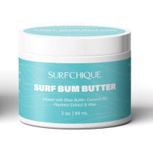 SURFCHIQUE Surf Bum Whipped feuchtigkeitsspendende Krperbutter mit leicht tropischem Duft von Kokosnuss, Vanille, Mango und Papaya (2 oz)
