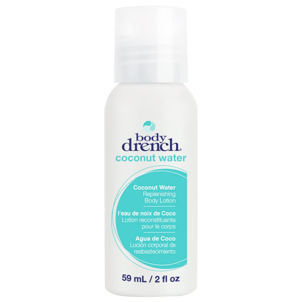 Body Drench Coconut Water Replenishing Lotion For All Skin Types 2 Fl Oz