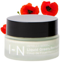 Intelligent Nutrients Liquid Green Revival Eye Whip, Oogcrème voor Droge Huid, Vegan, 0.5 Oz