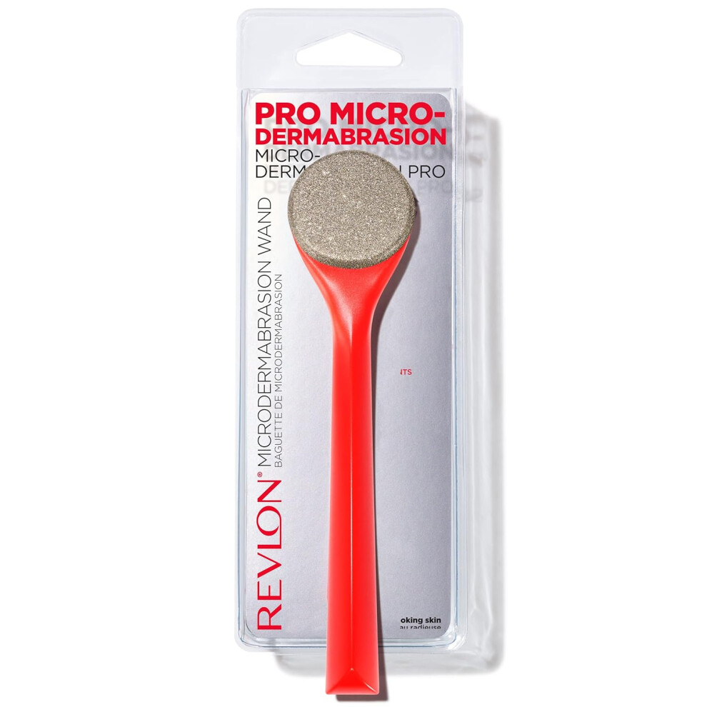 Revlon Microdermabrasion Wand Gently Exfoliate Skin with Real Diamond Grit 1 Count