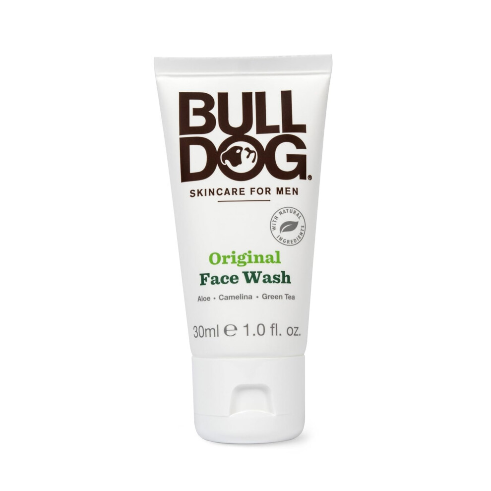 Bulldog Mens Skincare and Grooming Original Face Wash 1 Fluid Ounce