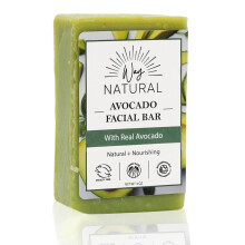 Way Natural Avocado Goat Latte SOAP BAR - sapone da bar naturale del viso non profumato per uomini e donne - fatto a mano con latte reale - lavaggio