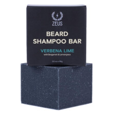 ZEUS Beard Shampoo Bar mit natrlichen len, feuchtigkeitsspendende Seife fr Gesicht und Bart mit hochwertigen natrlichen Inhaltsstoffen (3,5 oz) (