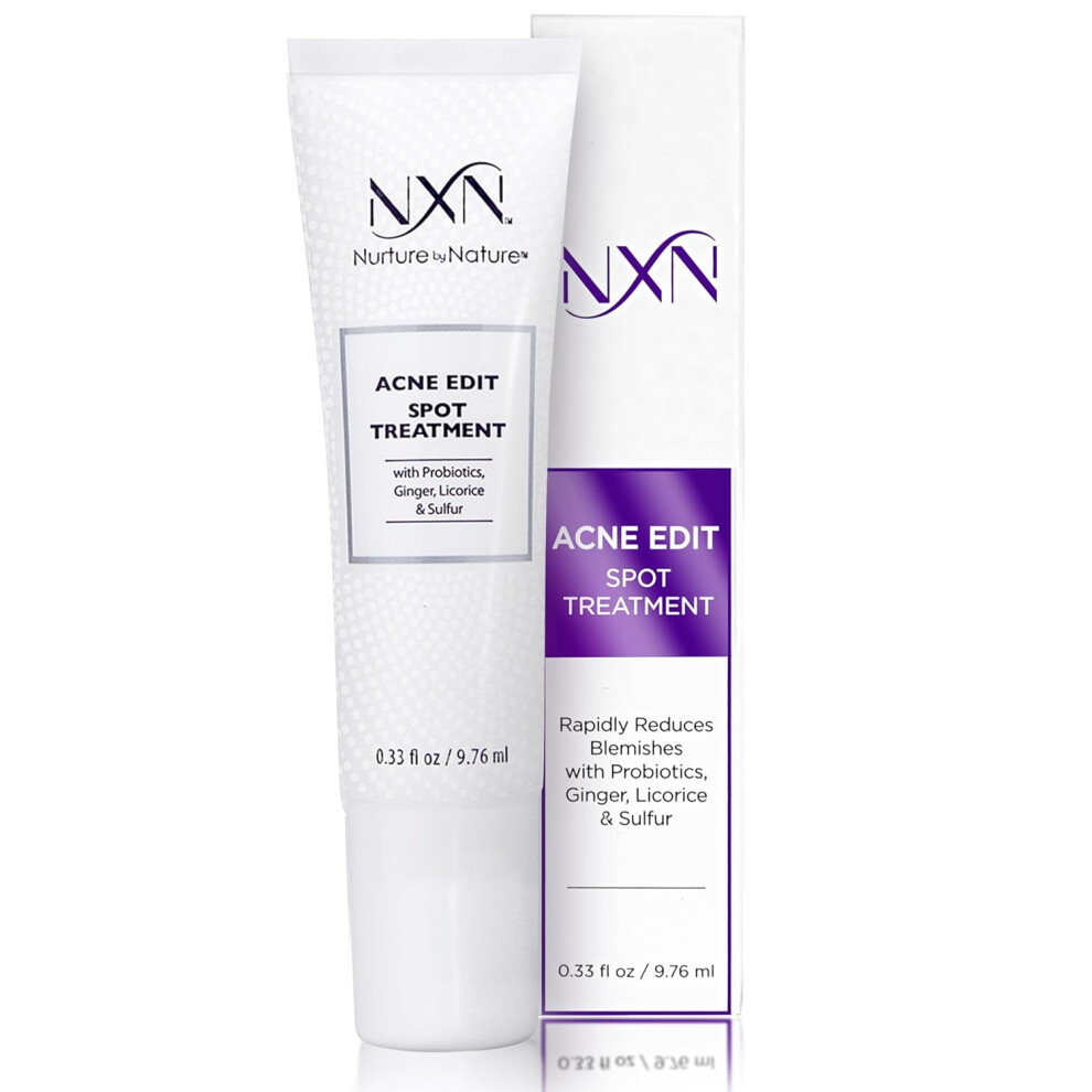 Visit The Nxn Store Nxn Acne Edit Spot Treatment With Probiotics Licorice Root Ginger And Colloidal Sulfur To Rapidly Reduce Acne Blemish Size