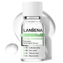 LANBENA Precision Acne Spot Serum Akne-Trocknungslotion Akne-Behandlung ber Nacht zum Austrocknen von Pickeln, Unreinheiten und Poren im Gesicht, 0,