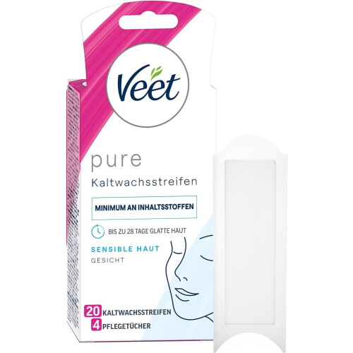 Veet Veet Face Ready to Use Wax Strips for Sensitive Skin Wax Strips