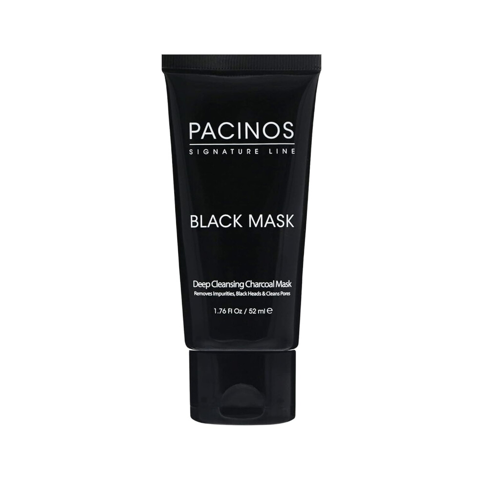 Photos - Facial Mask Pacinos Blackhead Remover Deep Cleansing Peel Off Black Mask Active Charcoal Tearing Charcoal Masque 176 oz