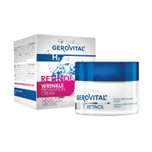 GEROVITAL RETINOL Anti Wrinkle Retinol Cream with Vitamin A and Vitamin E contains Sepilift Complex Anti Aging Face Moisturizer with Retinol 50 mL