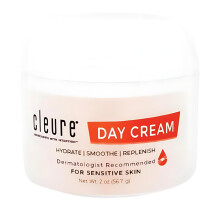 Cleure Anti-Aging Dagcrème & Hydraterende Gezichtscrème met Pure Shea Butter voor Gevoelige Huid - Geurvrij