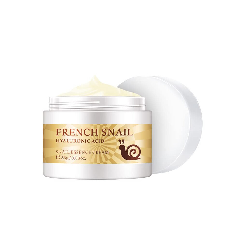 Beauty-Mall Cream French Snail Extract Secretion Hyaluronic Acid Moisture Facial Miracle Intensive Repair 50G