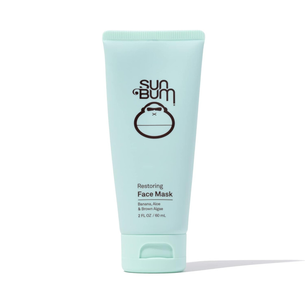 Photos - Facial Mask Sun Bum Skin Care Restoring  Vegan and Cruelty Free Formula with Cooling Aloe 2 oz
