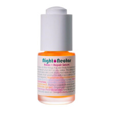 LIVING LIBATIONS - kologisk Night Nectar Ansigtsolie | Naturlig vildlavet vegansk ren sknhed (0,5 fl oz | 15 ml)