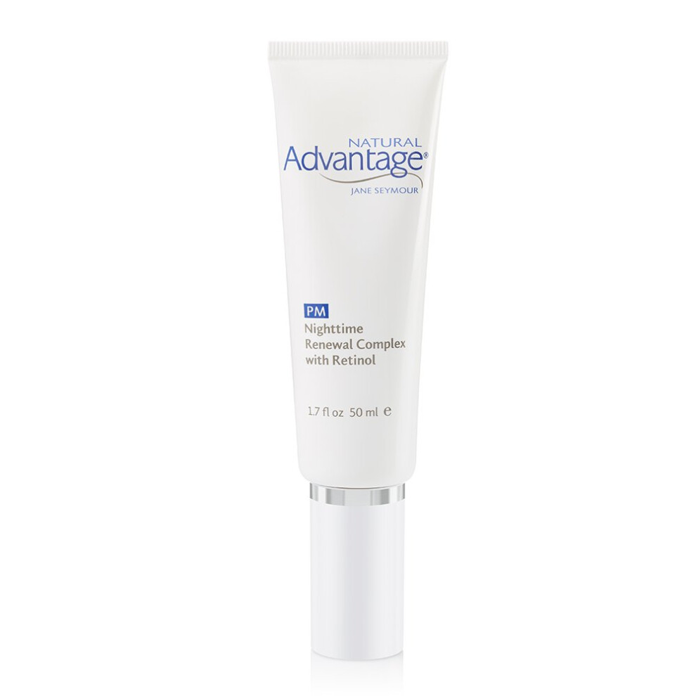 Nighttime Renewal Complex  with Retinol Shea Butter and Vitamin E  For Enlarged Pores and Uneven Skin Tone  17 Ounces by Jane Seymour