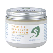 White Egret Personal Care, Vitamin C Hyaluronsäure Serum, 2 fl oz (59 ml)