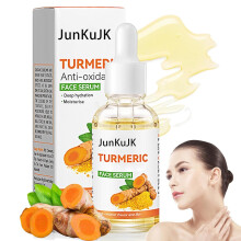 JunKuJK Turmeric Essential Oil for Face Moisturizing Turmeric Face Serum Skincare Hydrating Turmeric Facial Serum for Women and Men