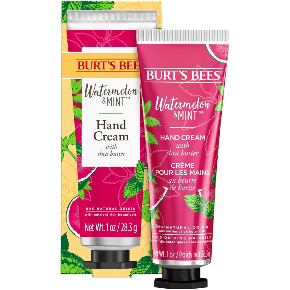Burts Bees Watermelon  Mint Hand Cream 1 OZ