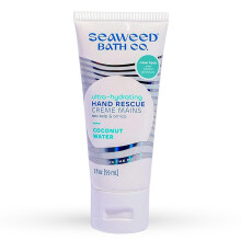 Seaweed Bath Co. Ultra-Hydrating Hand Rescue Hand Cream Coconut Water Scent 2 Ounce Sustainably Harvested Seaweed Sea Kelp Arnica