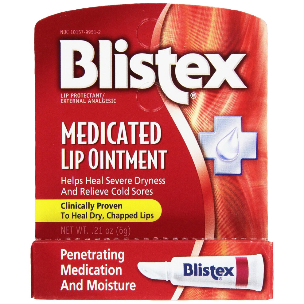 Blistex Medicated Lip Ointment 021 oz