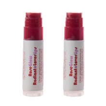 Libations vivantes - Baume l vres Organic Rose Glow Lover Lips | Beaut propre sauvage naturel (2-pack)