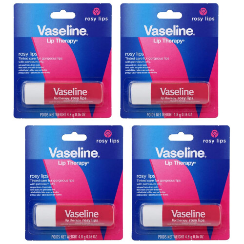 Vaseline Vaseline Terapia de labios Cuidado rosado de alimento de accin rpida