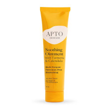 APTO Beruhigende Salbe mit Kurkuma und Ringelblume: Ultra-feuchtigkeitsspendende Barrierecreme fr trockene, rissige Haut auf Ihrem Krper, Gesicht o