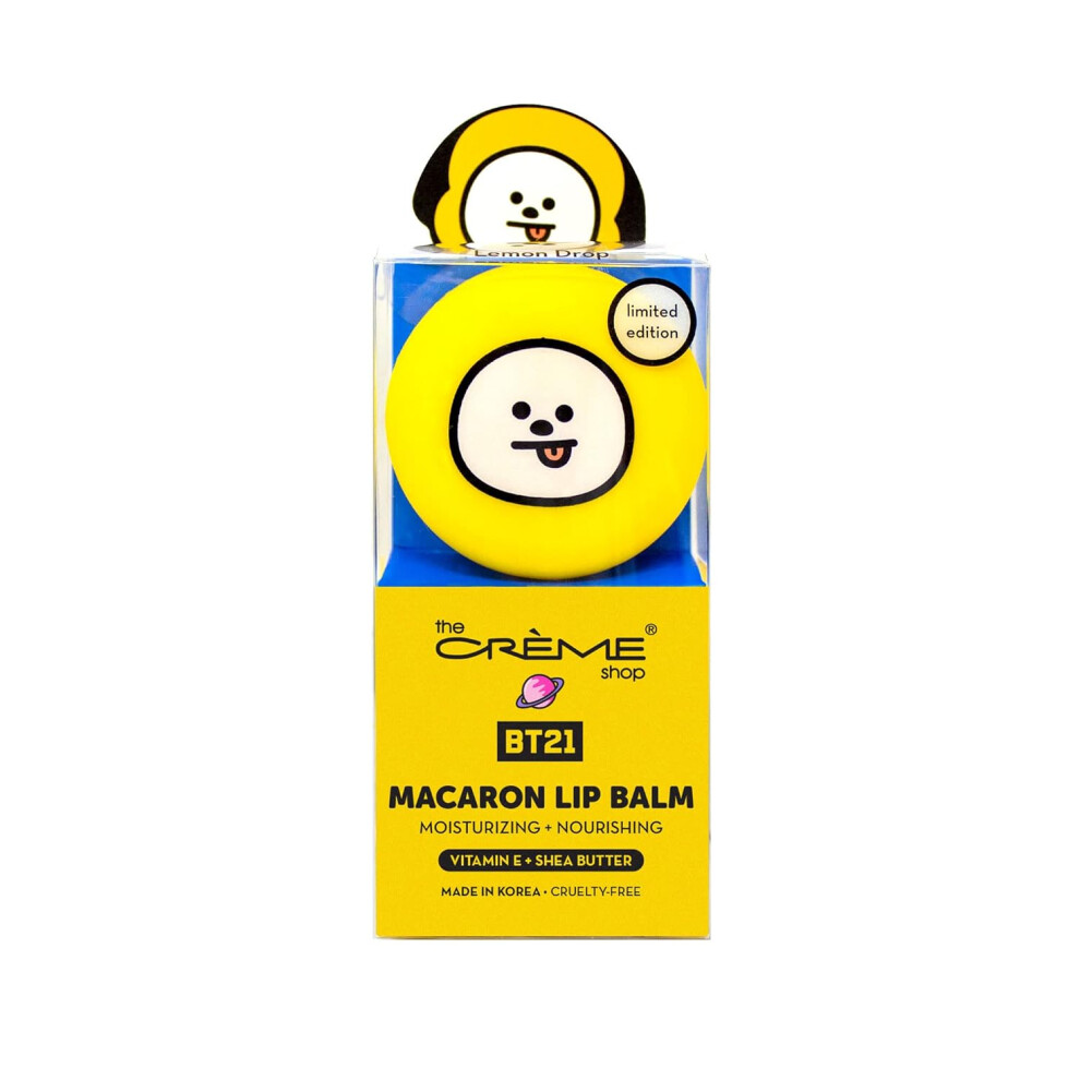 The Creme Shop The Crme Shop Bt21 Chimmy Macaron Lip Balm Lemon Drop