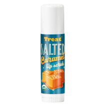 TREAT Jumbo Lippenpeeling  gesalzenes Karamell, biologisch und tierversuchsfrei (0,50 oz)
