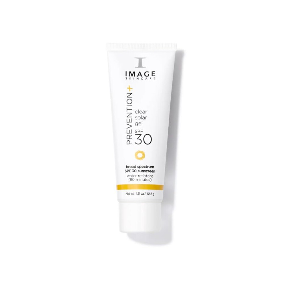 Image Skincare Prevention Plus Clear Solar Gel Spf30 Pa Plus By Image For Unisex 15 Oz Sunscreen