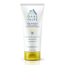 rer + Alps Mineral SPF 30 solcreme og anti-aldring ansigtsfugtighedscreme med hyaluronsyre Vand- og svedbestandig oliefri TSA Friendly 2 Fl Oz