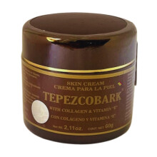 Tepezcohuite -Creme (Tepezcobark) mit Kollagen (Colageno) und Vitamin E 2,11 Unzen 60 g in E 100% Natura Great fr alle Hautprobleme